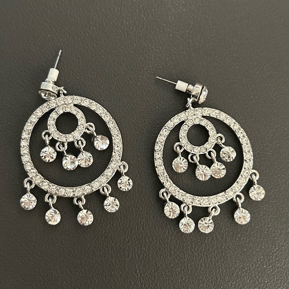 Elegant Silver Dangle Earrings